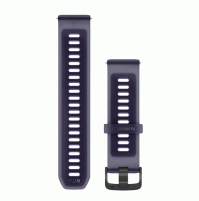 Forerunner Watch Bands - 22 mm - Translucent imperial purple/indigo with slate hardware - 010-11251-AV - Garmin